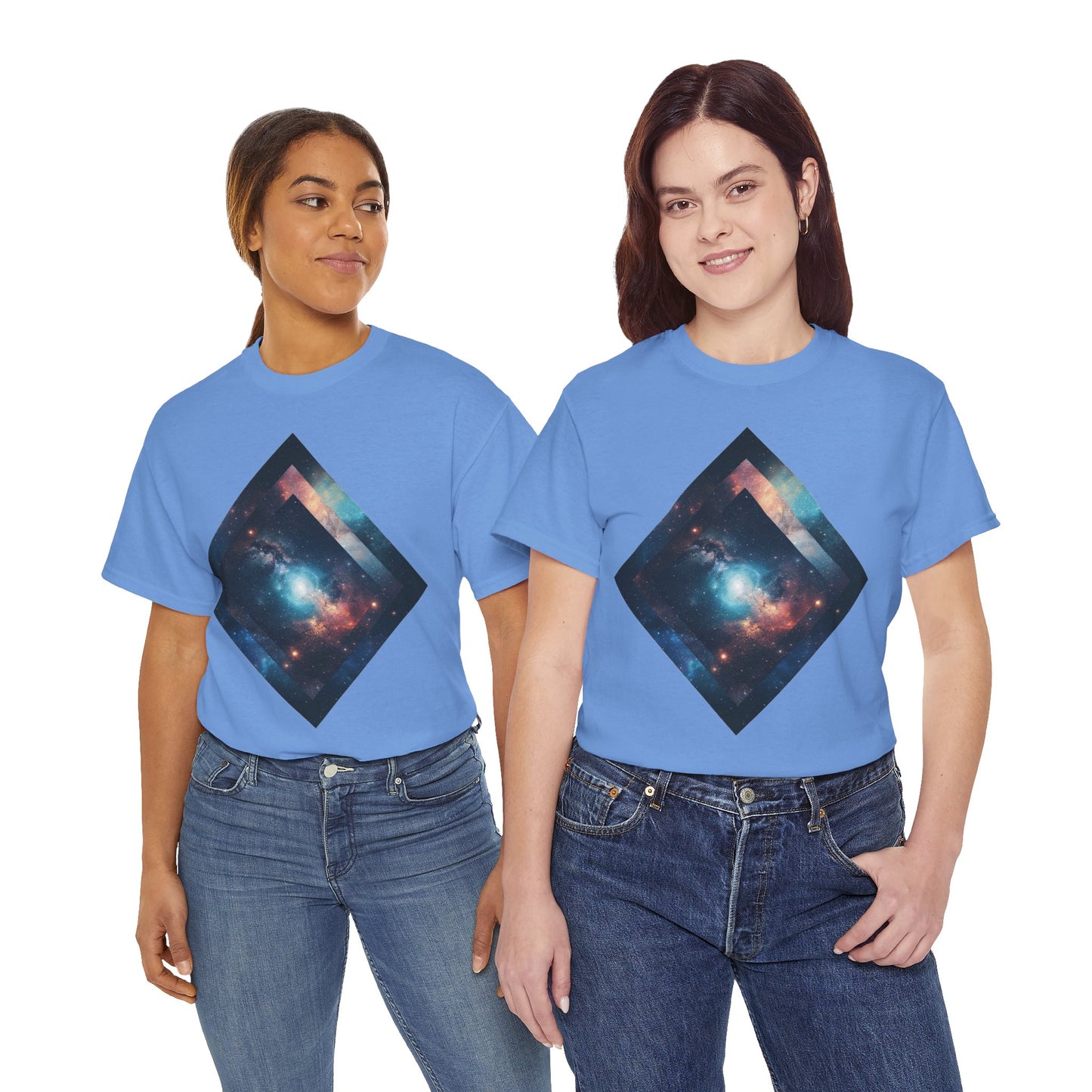 Diamond Galaxy Art Graphic Tee Shirt *Multiple Colors*