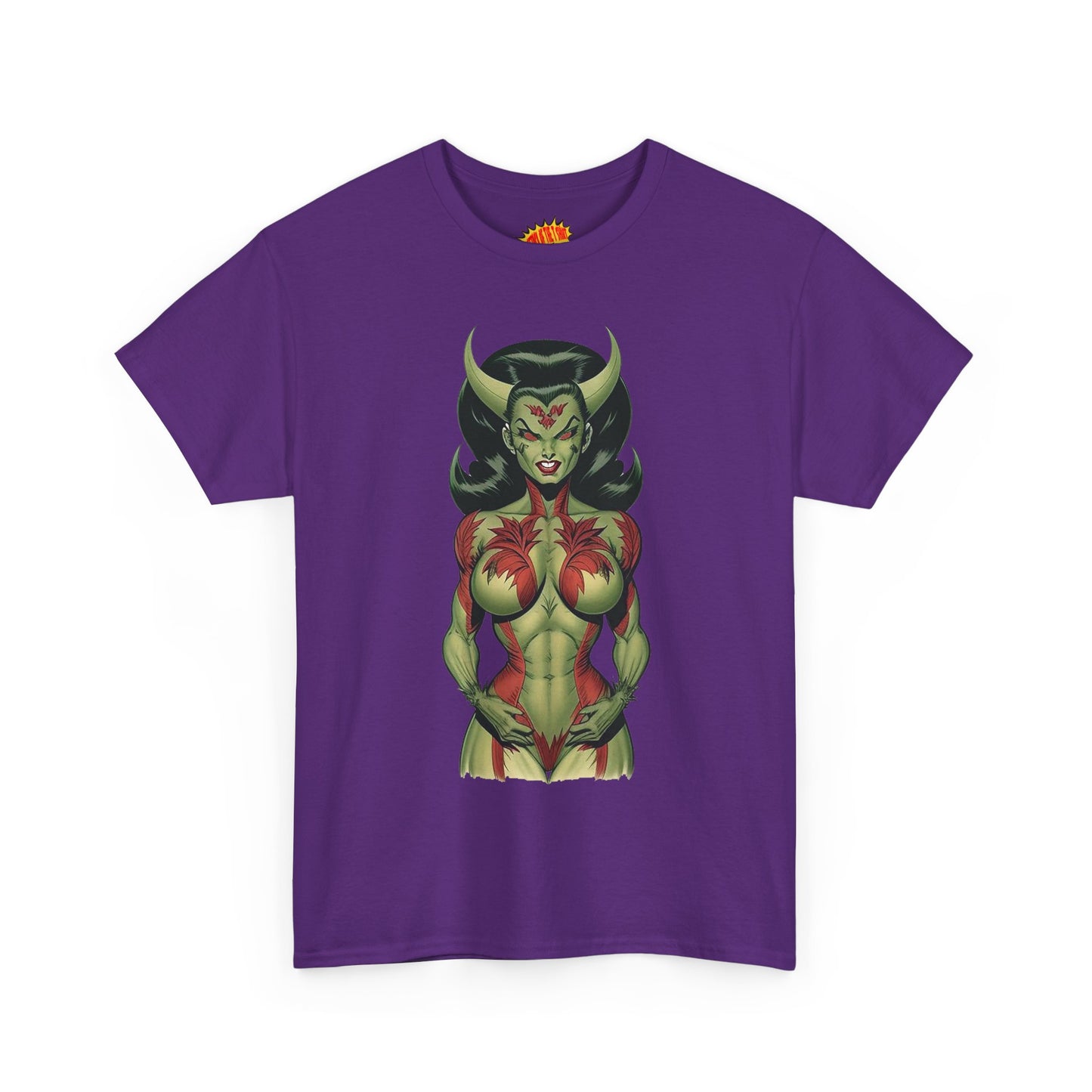 Flower Succubus Devil Fantasy Nature T-Shirt *Multiple Colors*