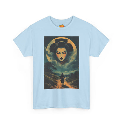 Walking Samurai w/Geisha Moon T-Shirt