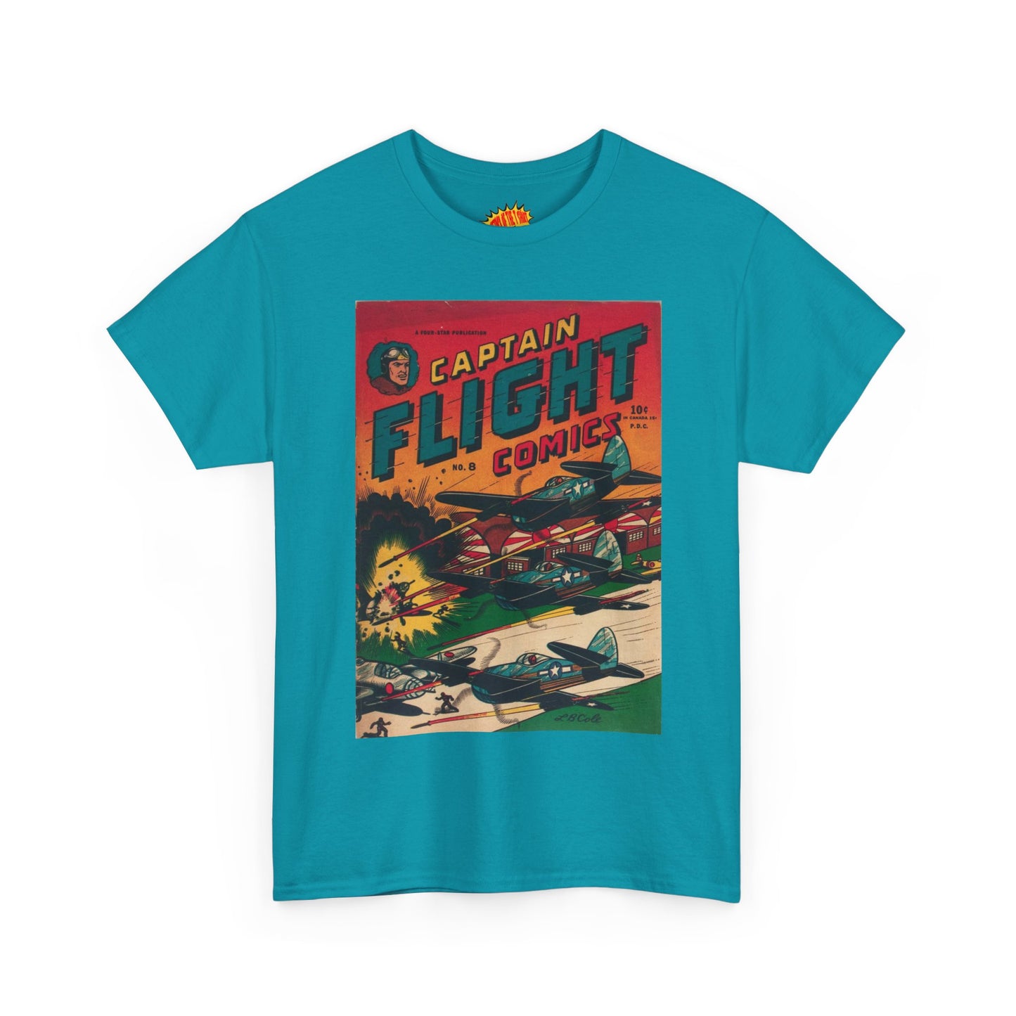 Captain Flight No. 8 Comic Tee Shirt *Multiple Colors*