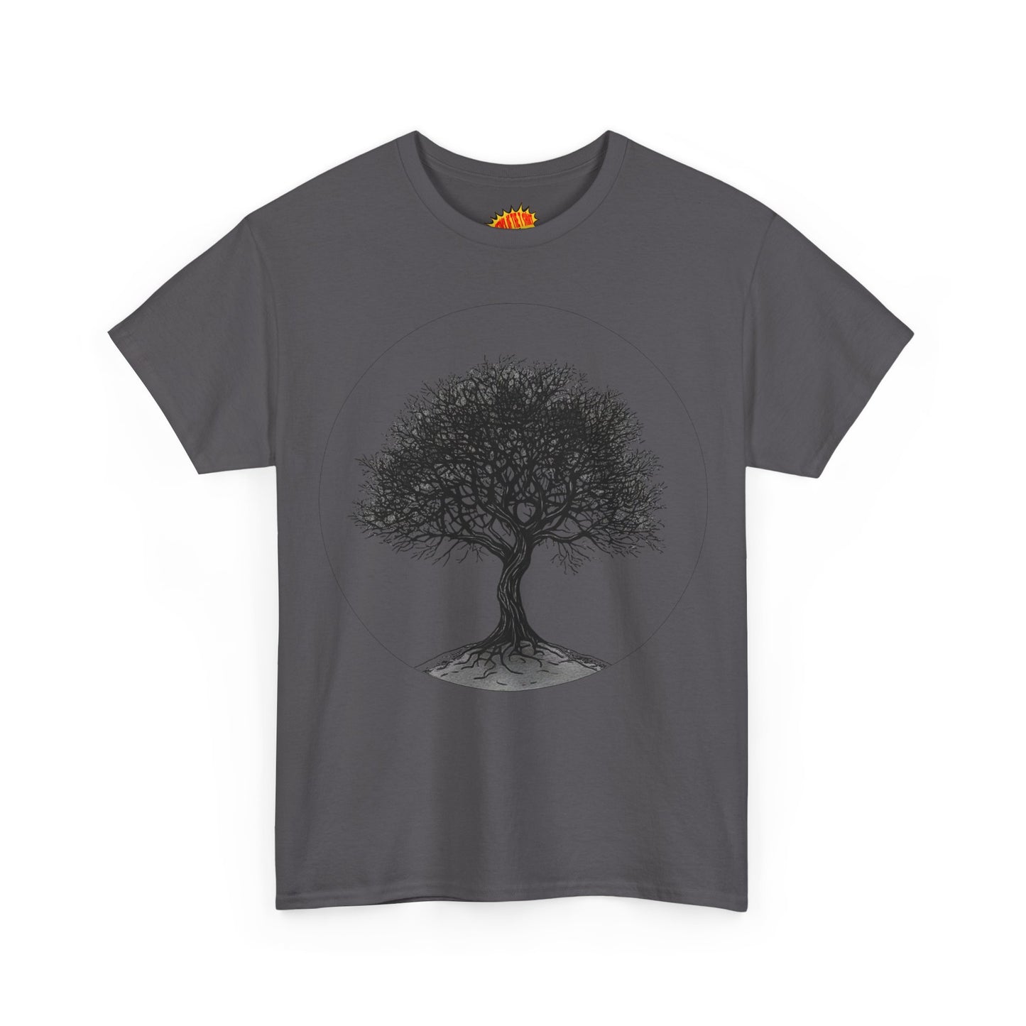Circle Tree Sketch Drawing Graphic Art Tee Shirt *Multiple Colors*