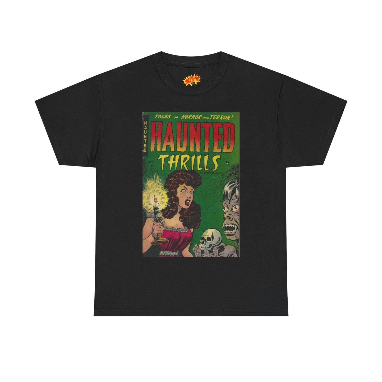 Haunted Thrills June Comic Tee Shirt *Multiple Colors*