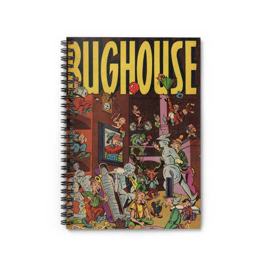 Bughouse March - April Comic Book Cover Notebook