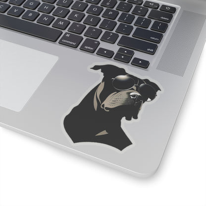 Dog with Sunglasses Stickers