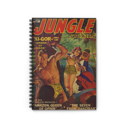 Jungle Stories Winter Comic Cover Notebook
