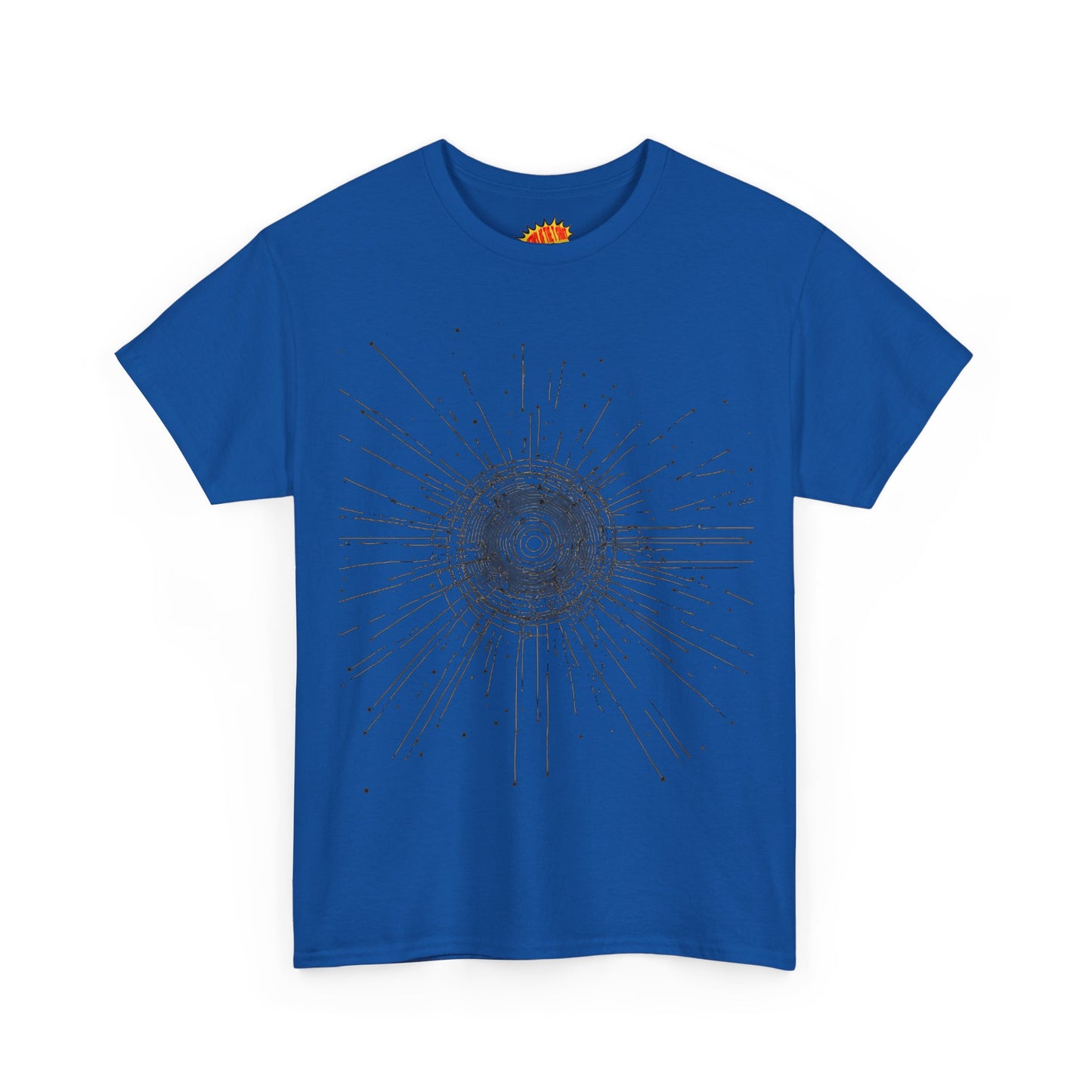 Circle Line Drawing Graphic Art Tee Shirt *Multiple Colors*