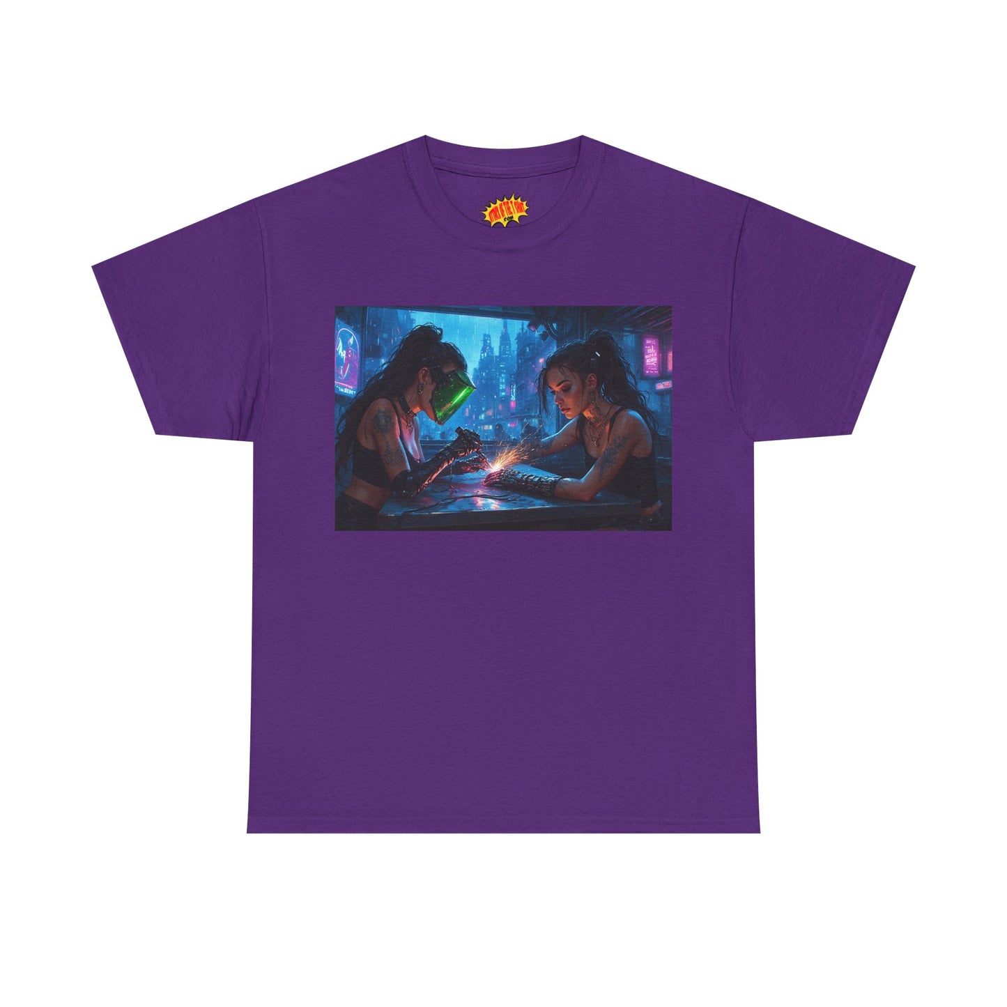 Cyberpunk Hand Repair Scene T-Shirt *Multiple Colors*