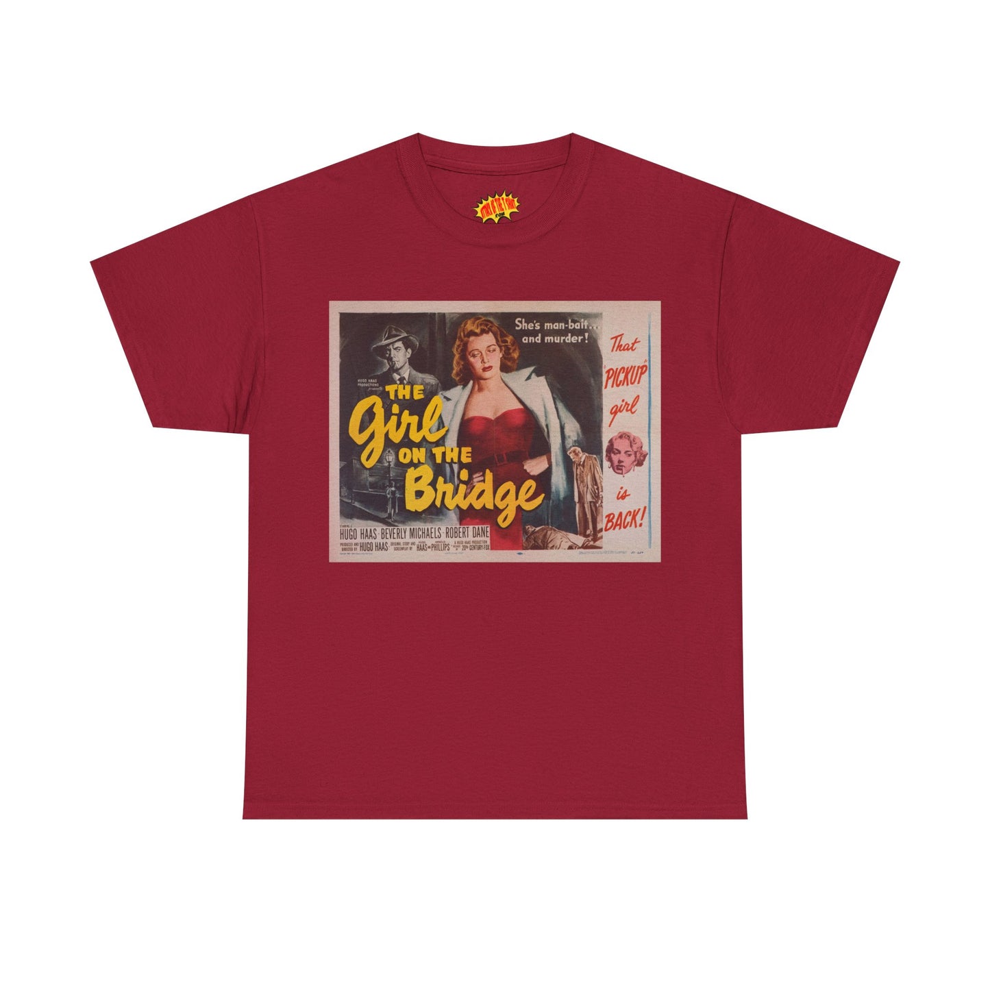 The Girl on the Bridge Movie Poster T-Shirt *Multiple Colors*