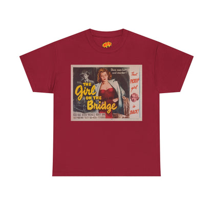 The Girl on the Bridge Movie Poster T-Shirt