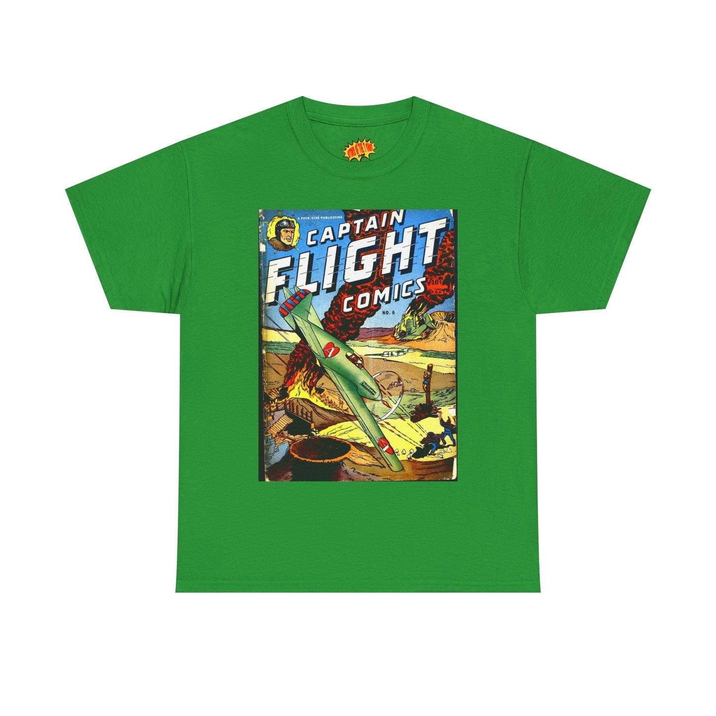 Captain Flight No. 6 Comic Tee Shirt *Multiple Colors*