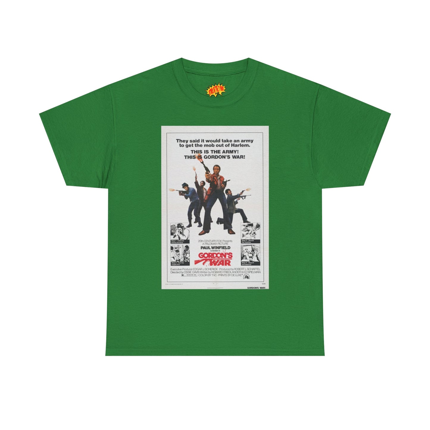 Gordon's War Movie Poster T-Shirt *Multiple Colors*