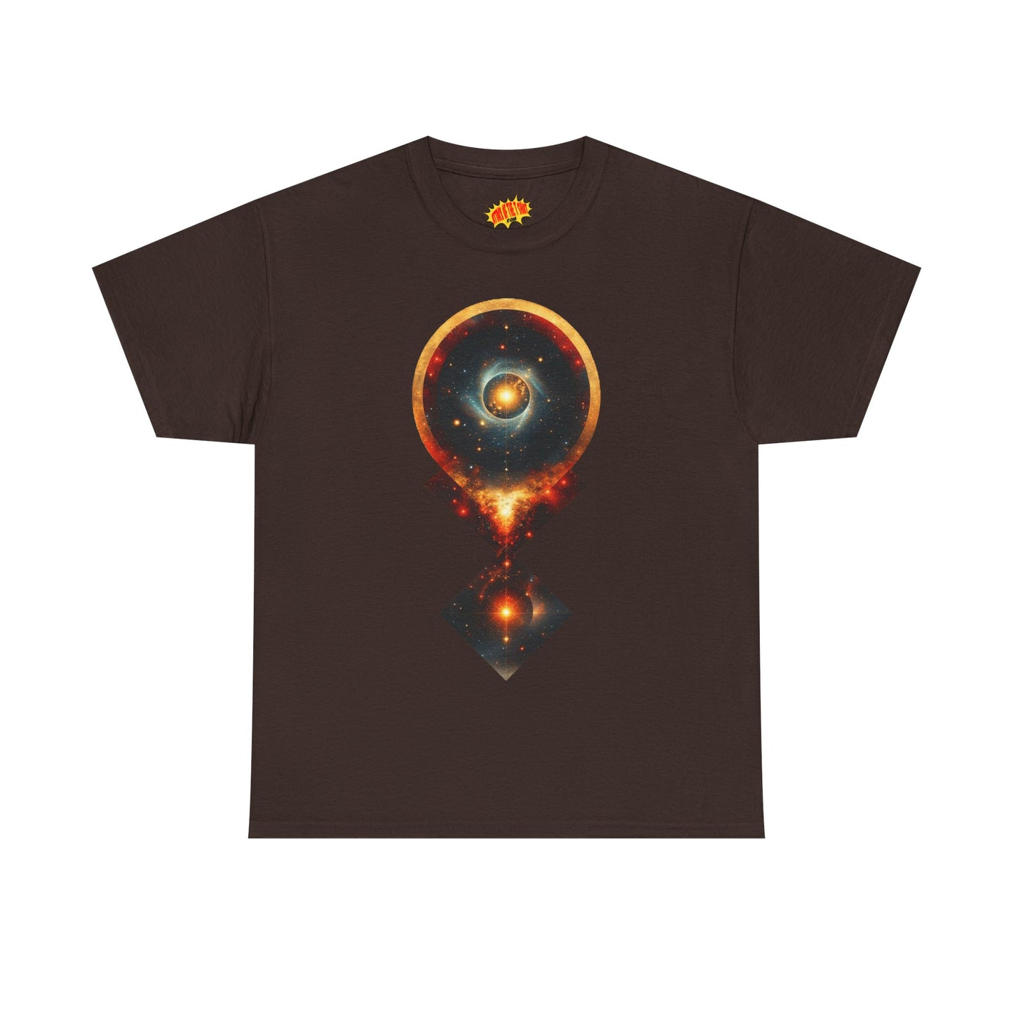 Geometric Space Nebula Graphic Art Tee Shirt *Multiple Colors*