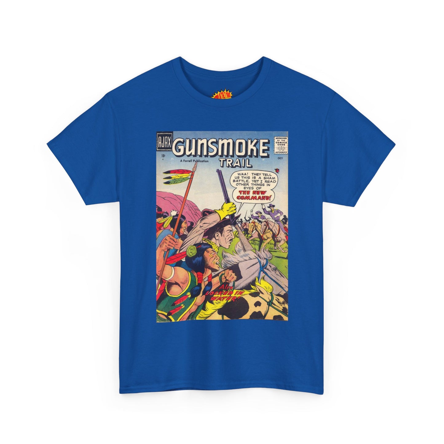 Gunsmoke Trail October Comic Tee Shirt *Multiple Colors*