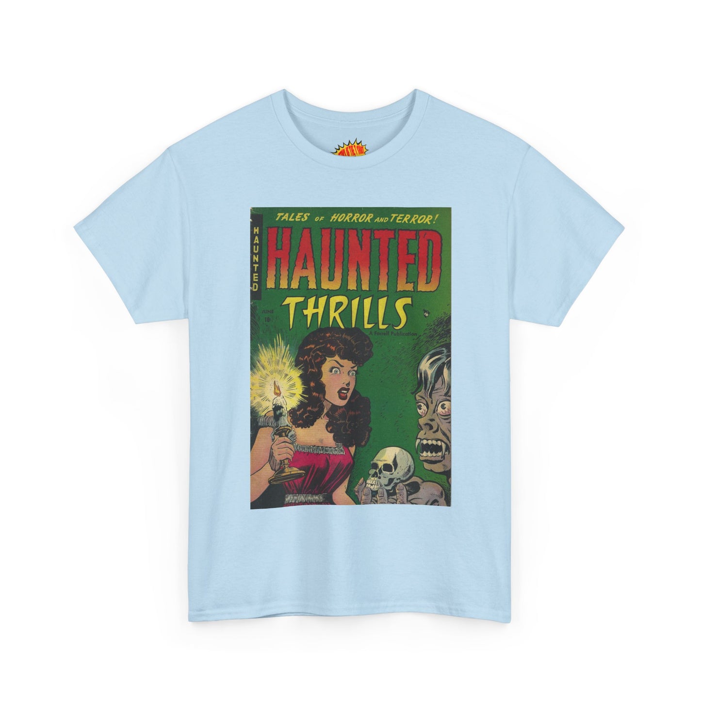 Haunted Thrills June Comic Tee Shirt *Multiple Colors*