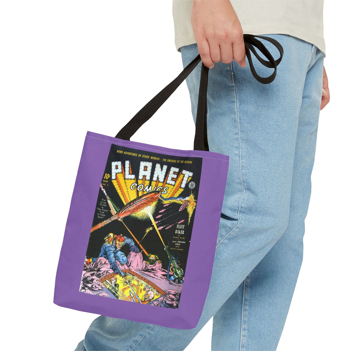 Planet Comics #2 & #3 Tote Bag