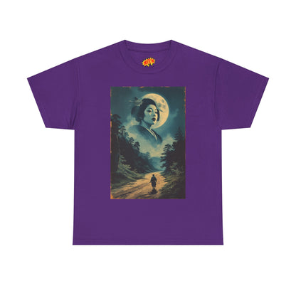 Traveller w/Full Moon Cloud Woman T-Shirt