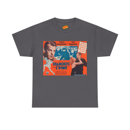 Diamonds and Crime Movie Poster T-Shirt