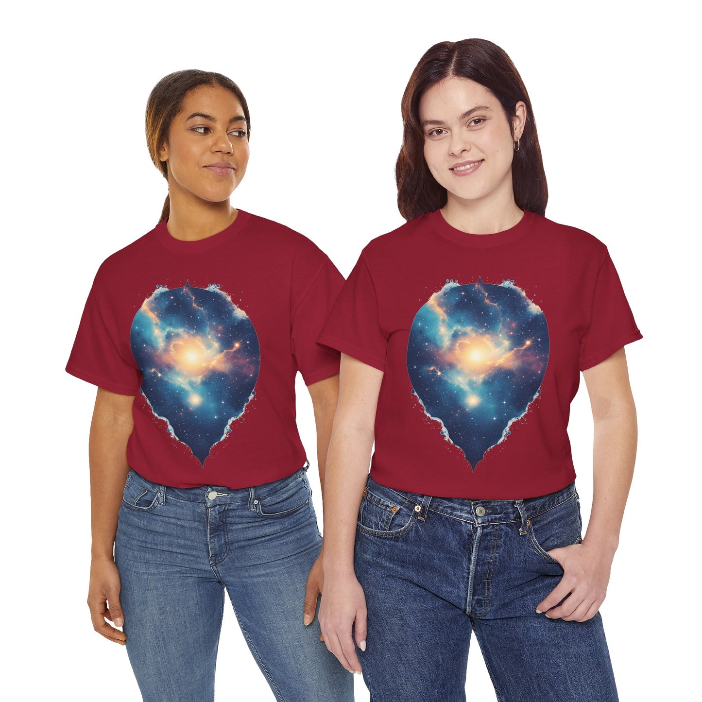 Nebula Graphic Space Art Tee Shirt *Multiple Colors*
