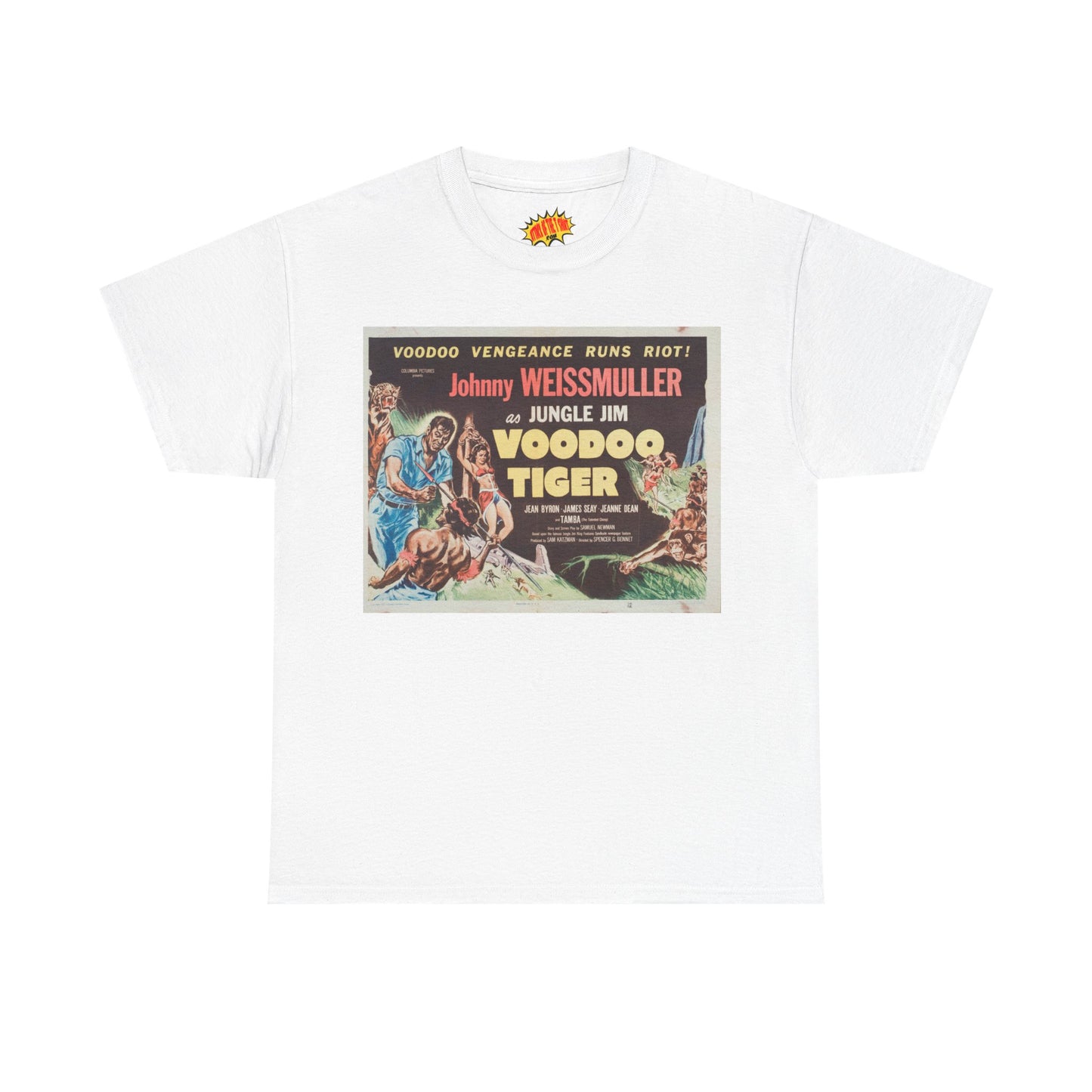 Voodoo Tiger Movie Poster T-Shirt *Multiple Colors*
