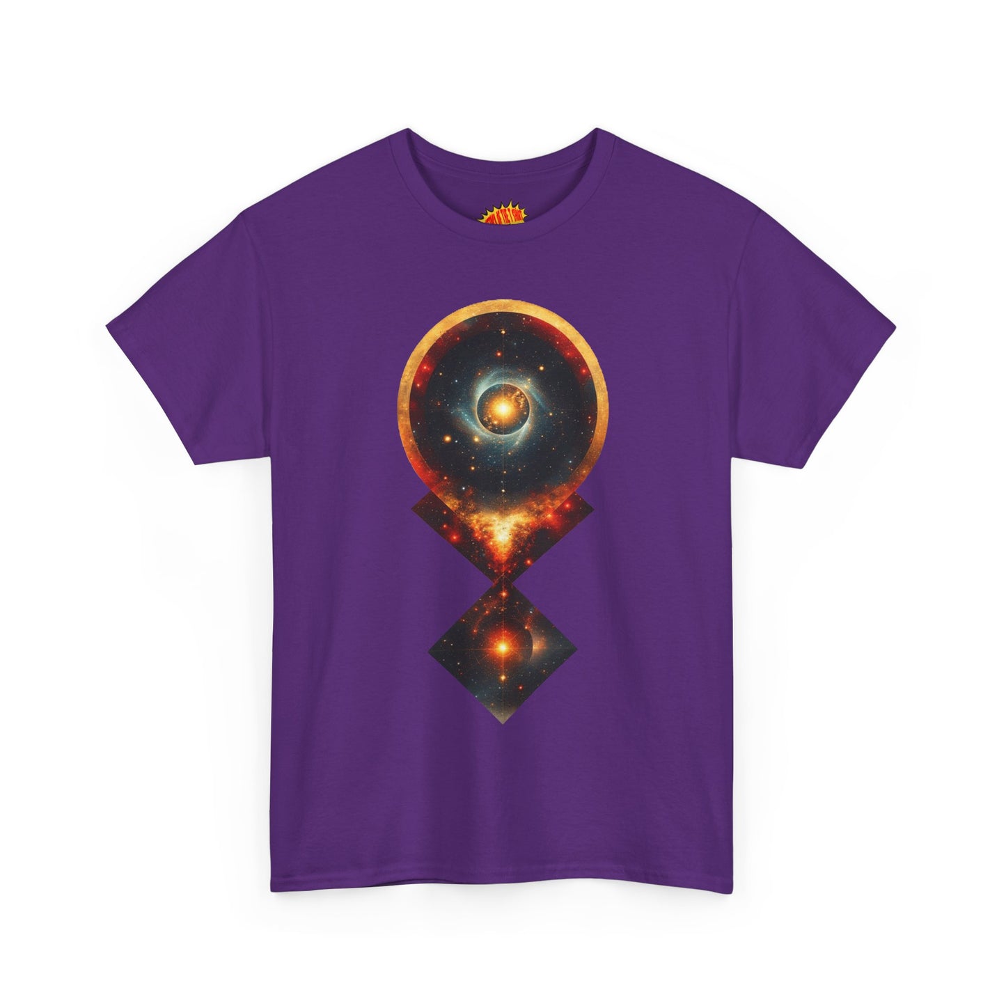 Geometric Space Nebula Graphic Art Tee Shirt *Multiple Colors*