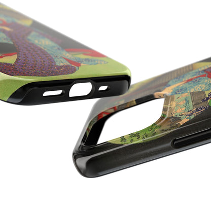Oji Waterfall by Toyohara Chikanobu, 1890 iPhone Case *Many Sizes Available*