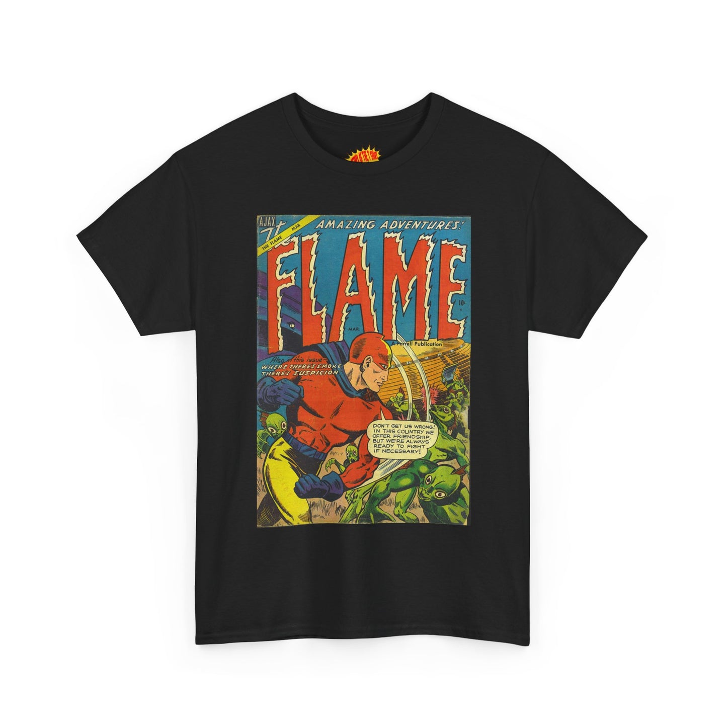 The Flame March Comic Tee Shirt *Multiple Colors*