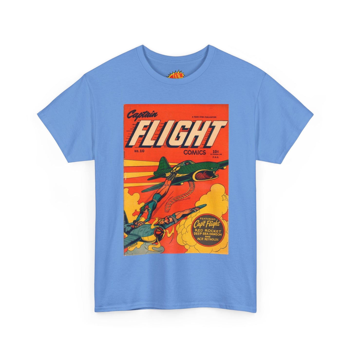 Captain Flight No. 10 Comic Tee Shirt *Multiple Colors*