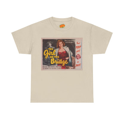 The Girl on the Bridge Movie Poster T-Shirt