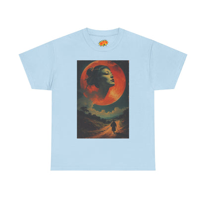 Traveller w/Blood Moon Cloud Woman T-Shirt