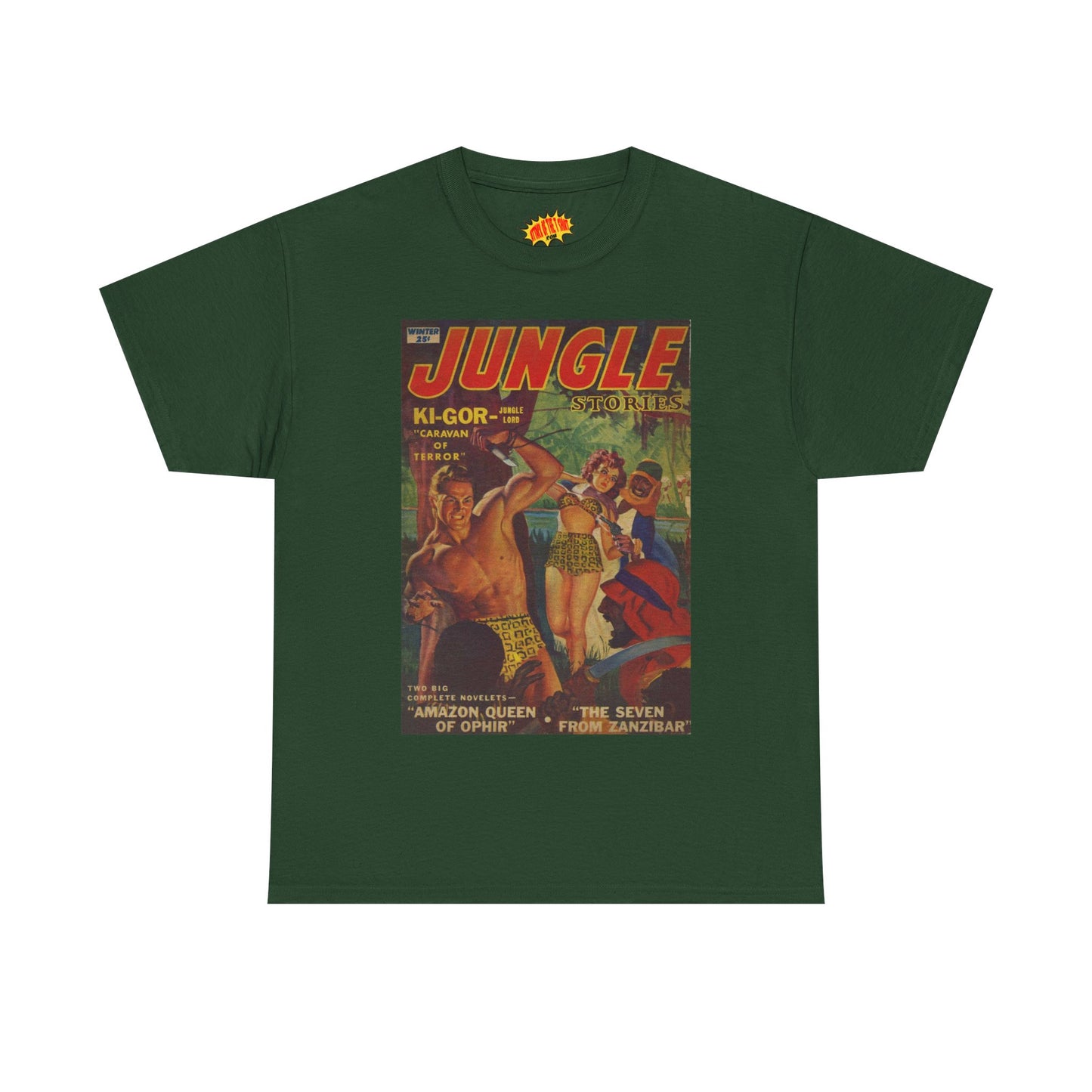 Jungle Stories Winter Comic Tee Shirt *Multiple Colors*