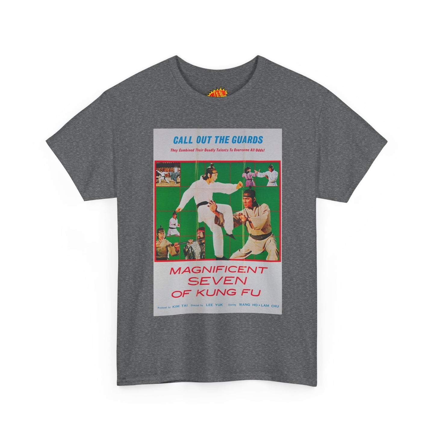 Magnificent Seven of Kung-Fu Movie Poster T-Shirt *Multiple Colors*