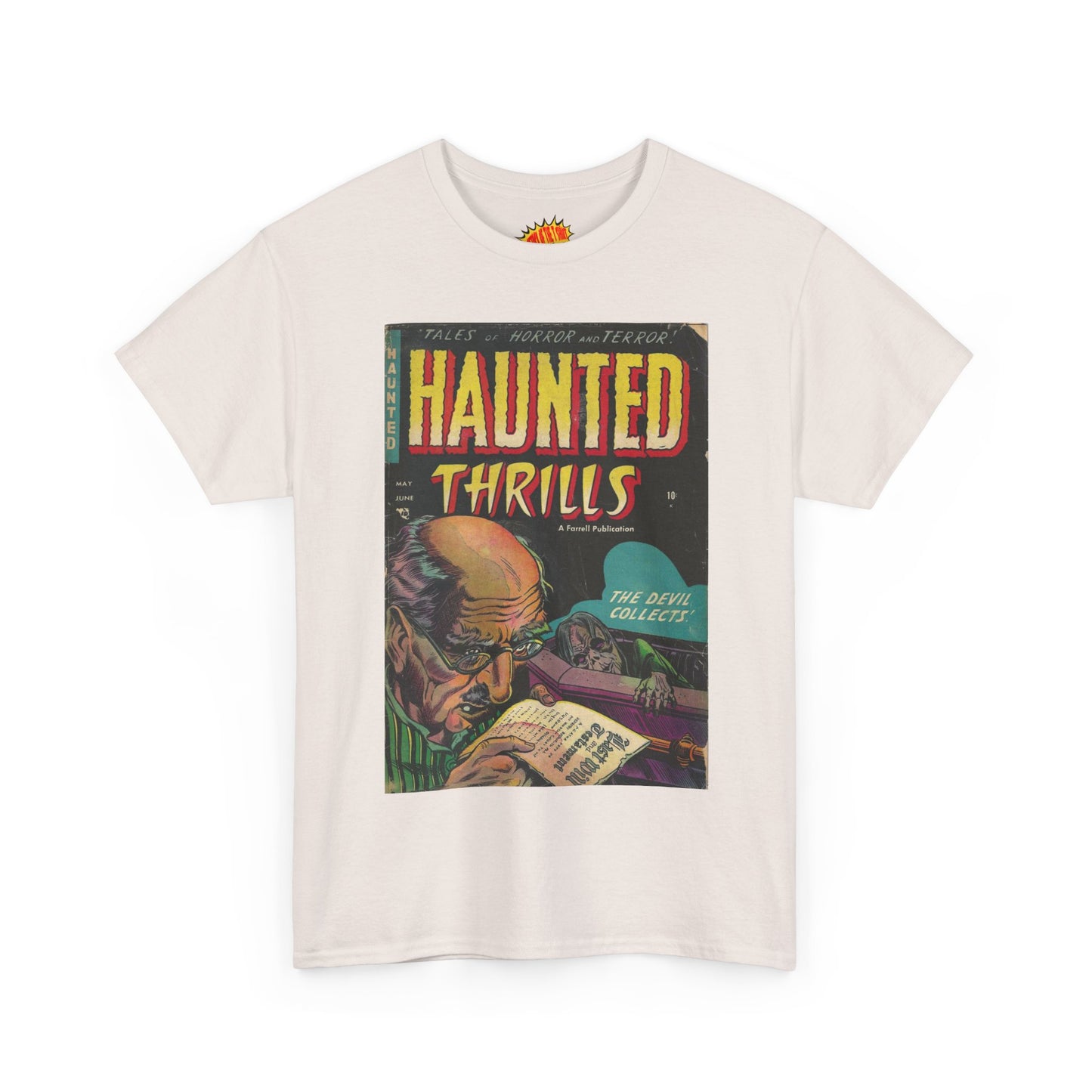 Haunted Thrills May - June Comic Tee Shirt *Multiple Colors*