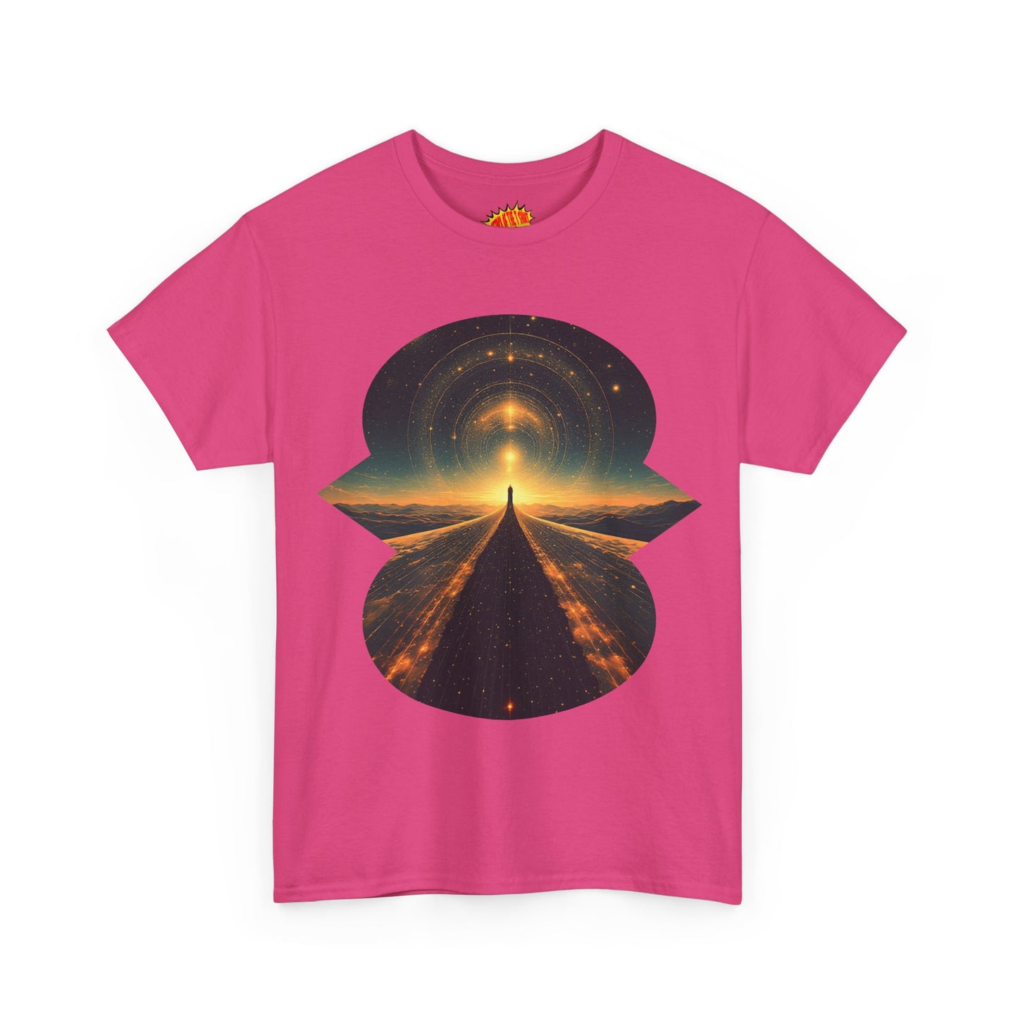 Cosmic Path Space Graphic Art Tee Shirt *Multiple Colors*