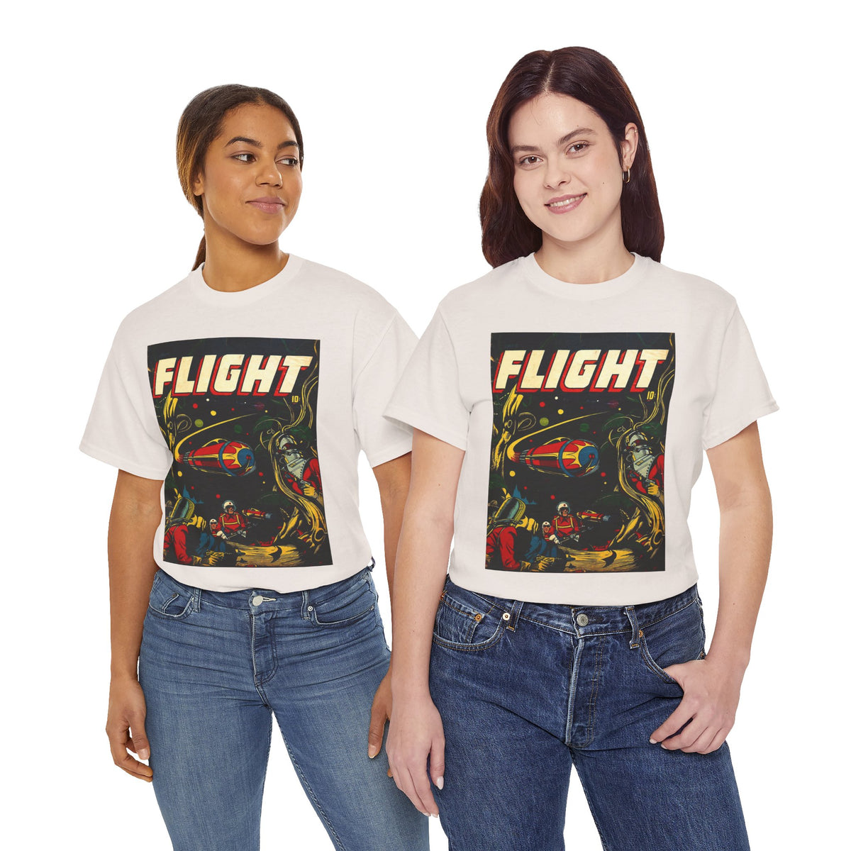 Captain Flight Comic Book Tee Shirt