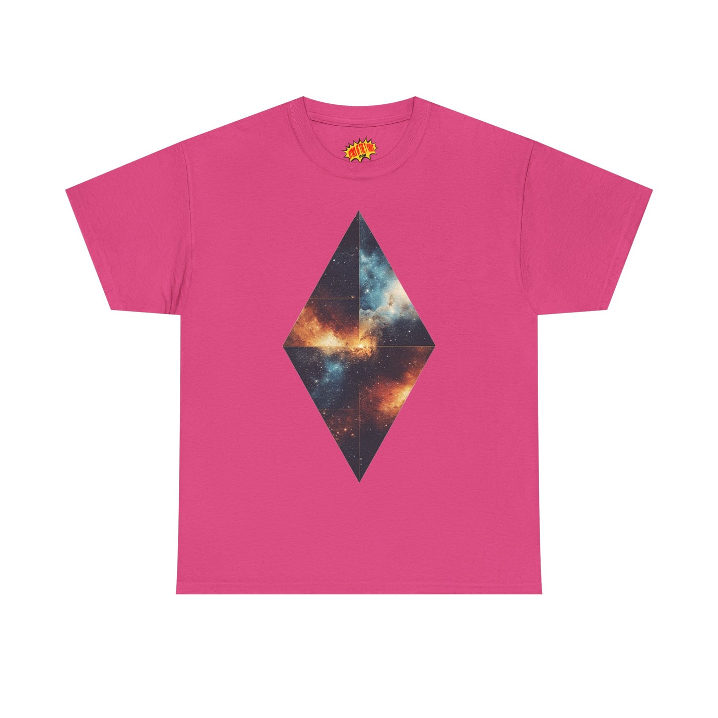 Diamond Shape Nebula Graphic Space Art Tee Shirt *Multiple Colors*