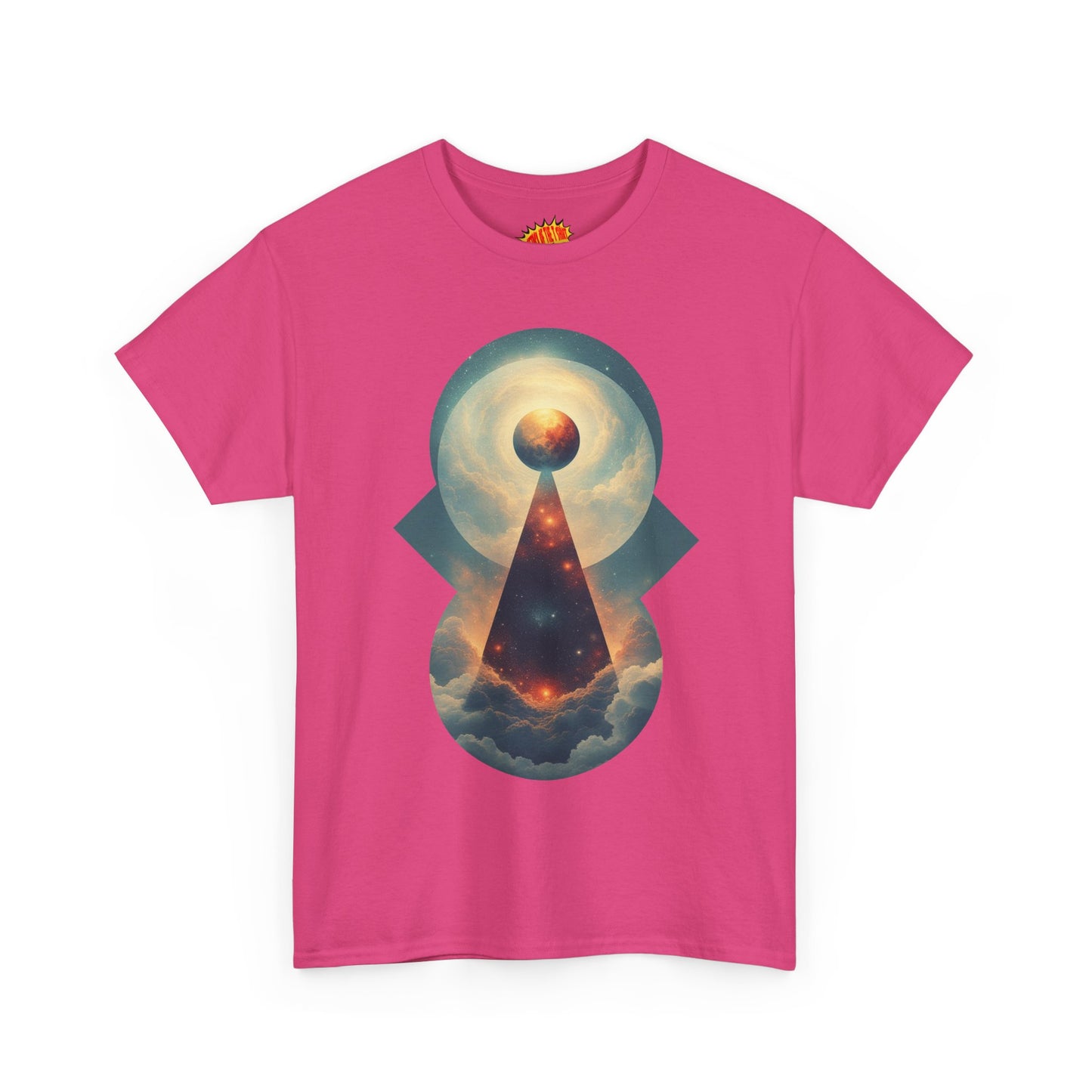 Geometric Galaxy Graphic Space Art Tee Shirt *Multiple Colors*