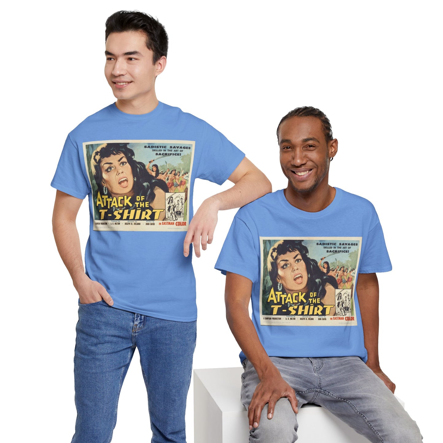 Attack of the T-Shirt Movie Poster T-Shirt