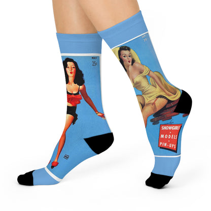 Beauty Parade Double Pinup Cushioned Socks