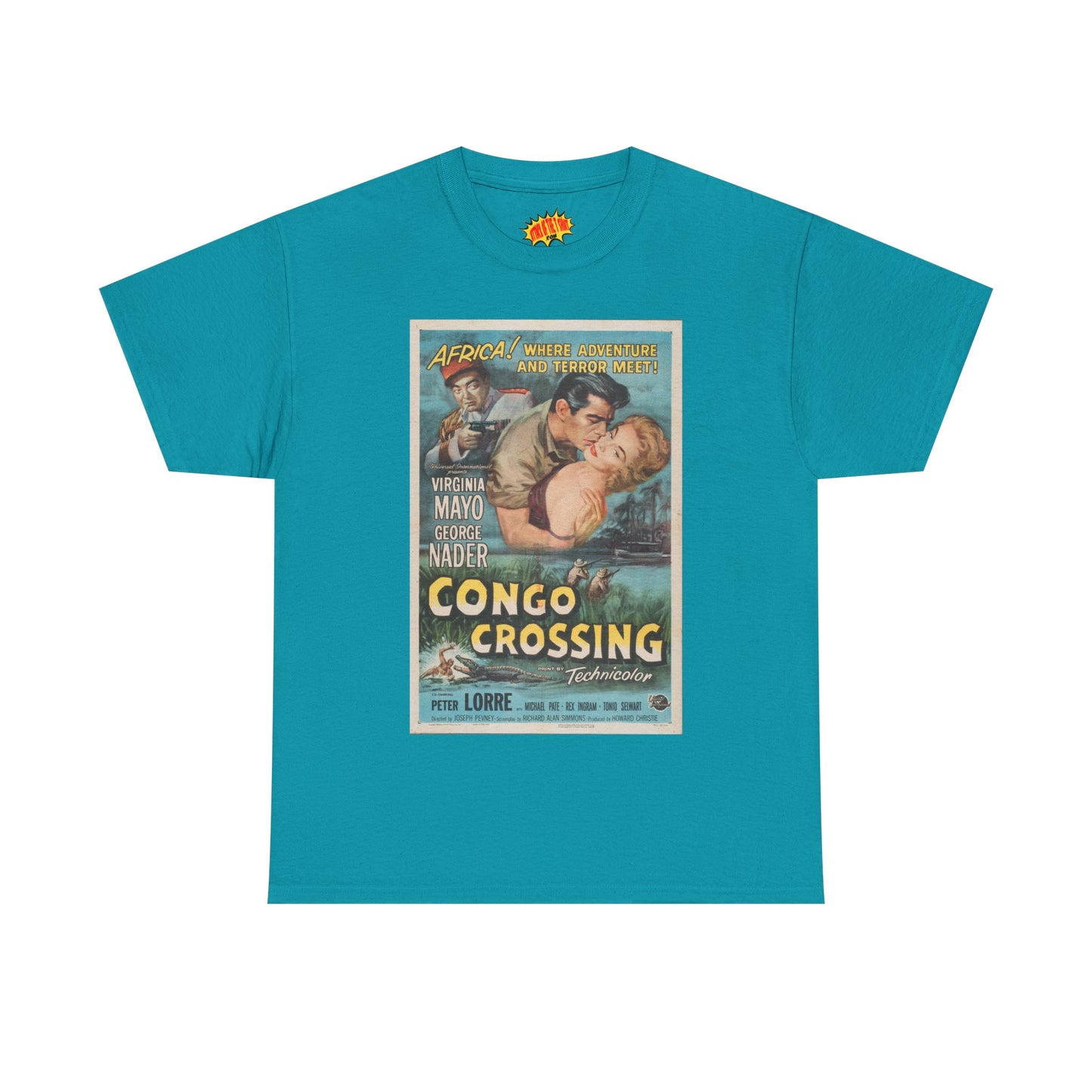 Congo Crossing Movie Poster T-Shirt *Multiple Colors*