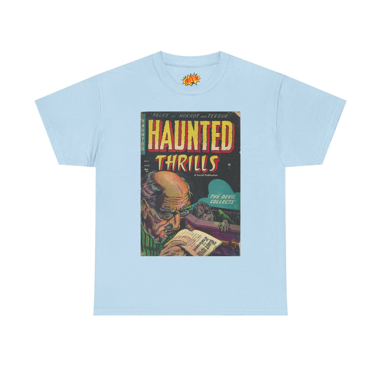 Haunted Thrills May - June Comic Tee Shirt *Multiple Colors*