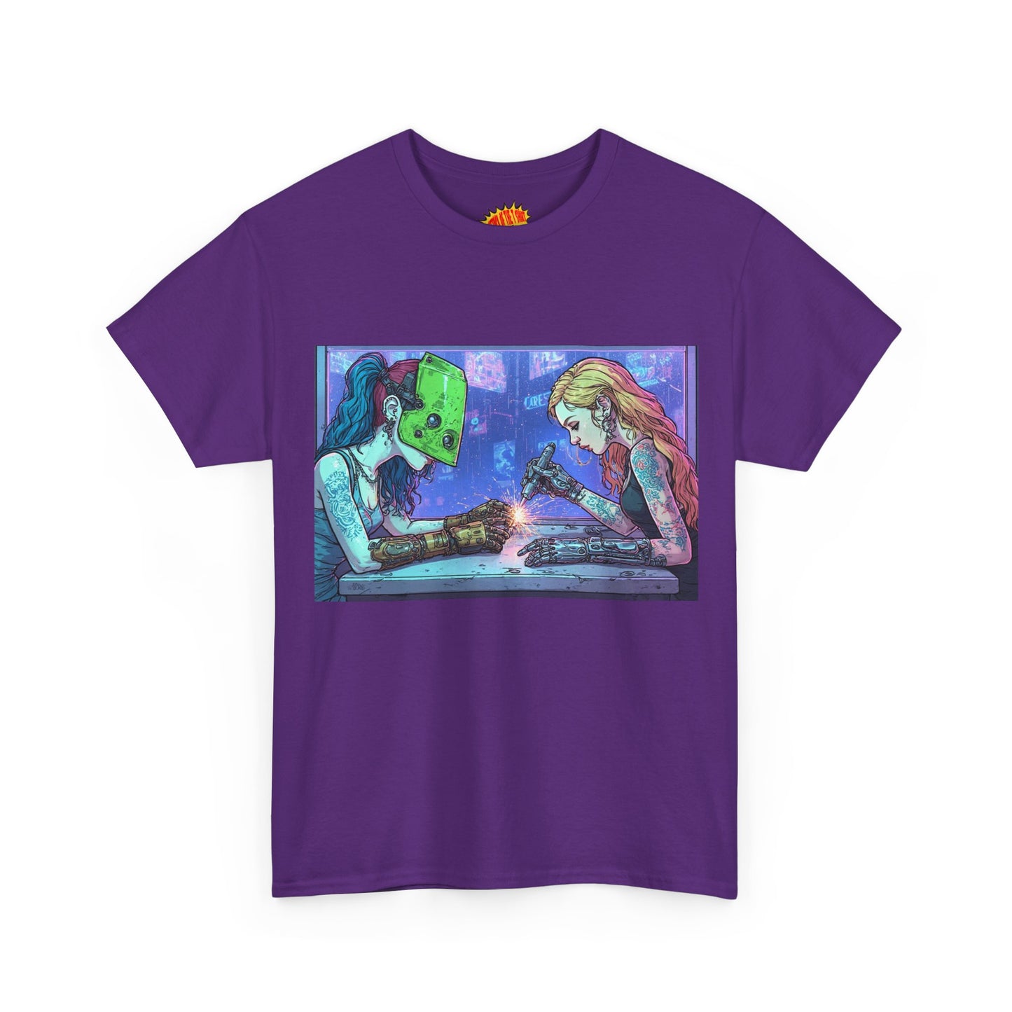 Robot Hands Manicure Cyberpunk T-Shirt *Multiple Colors*