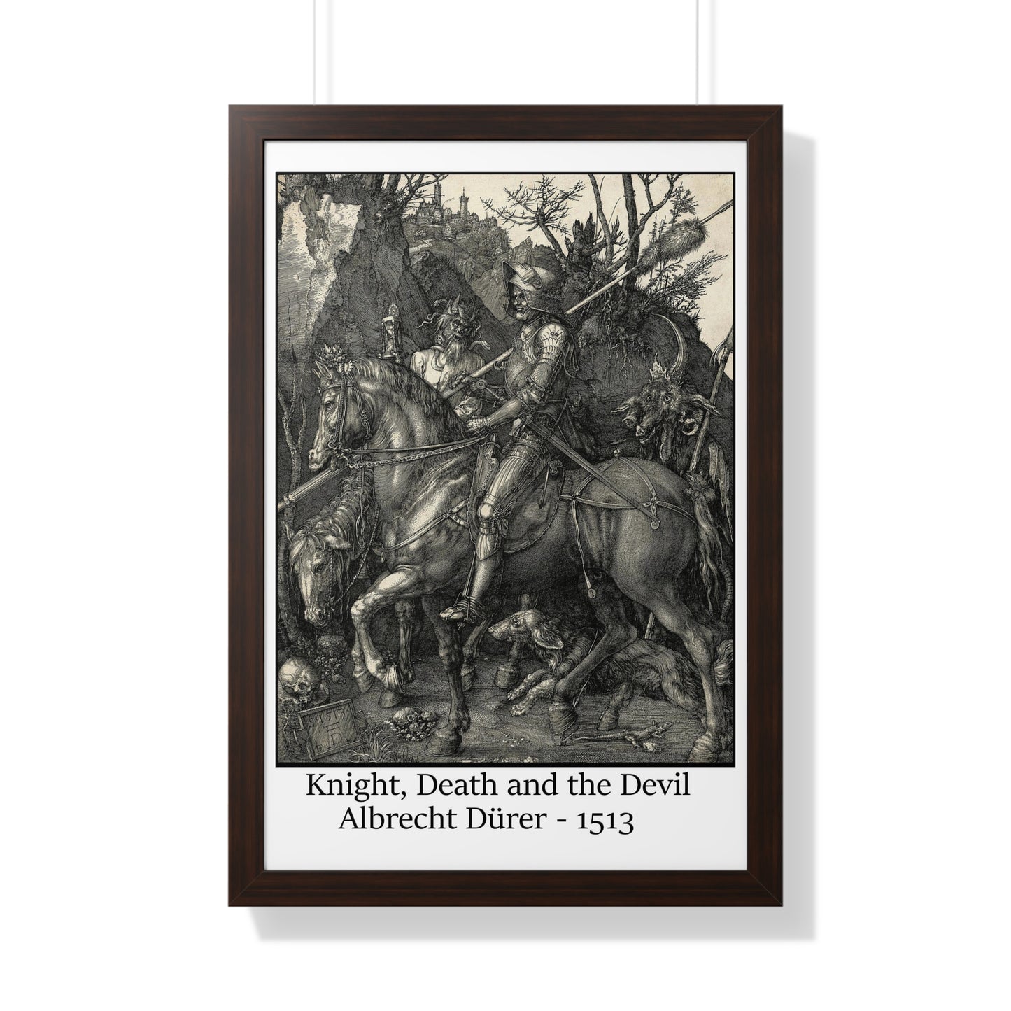 Knight, Death and the Devil - Albrecht Durer, 1513.