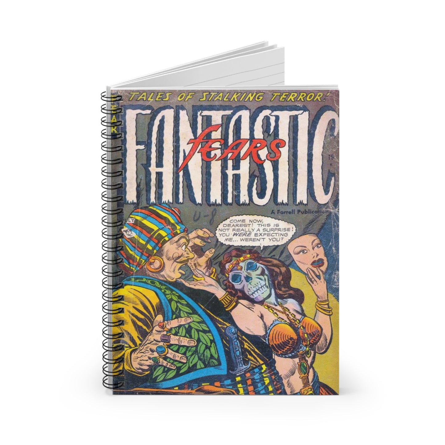Fantastic Fears July Spiral Notebook