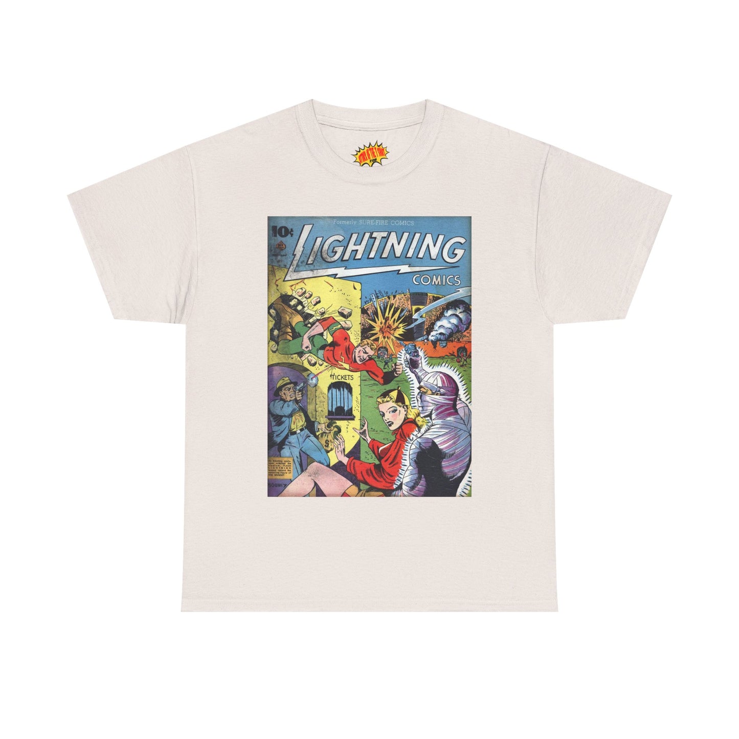Lightning Comics February Comic Tee Shirt *Multiple Colors*