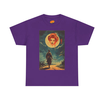Walking Samurai w/Blood Moon Woman T-Shirt