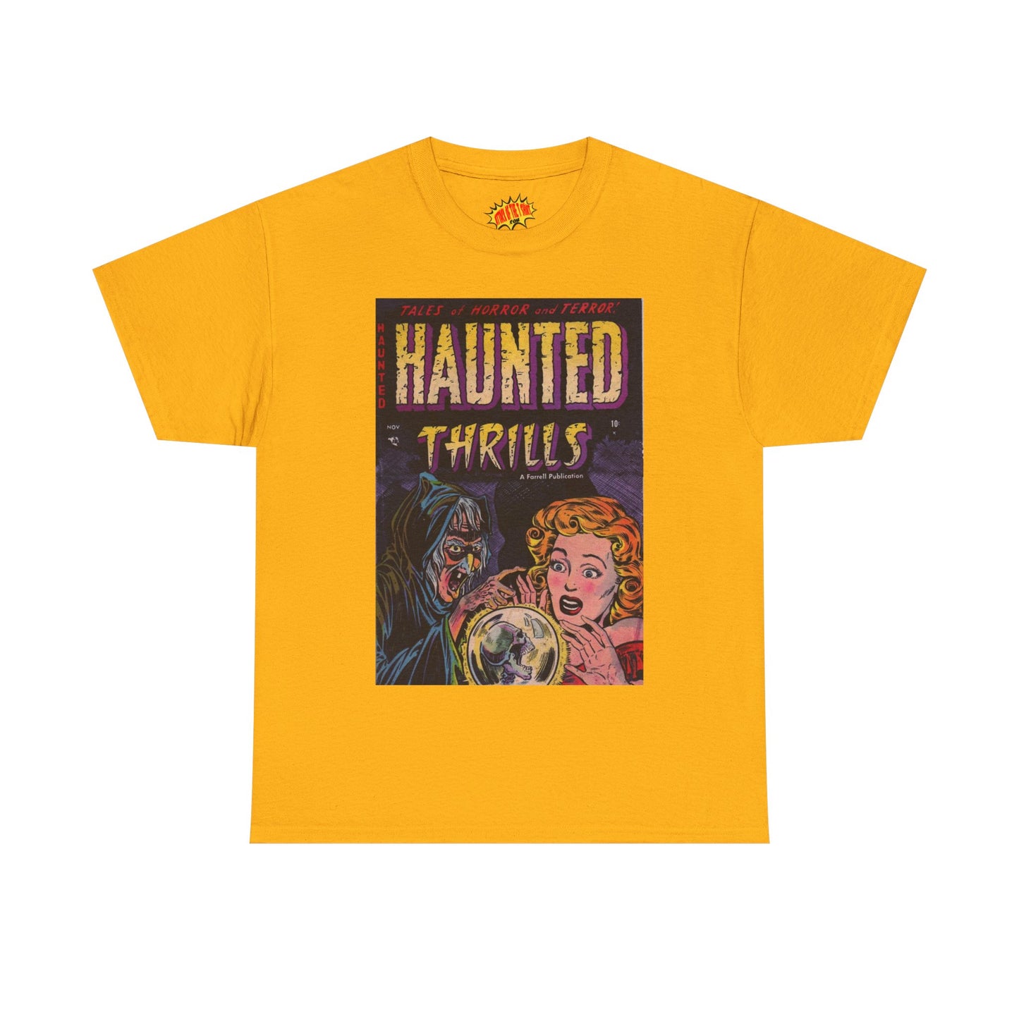 Haunted Thrills November Comic Tee Shirt *Multiple Colors*