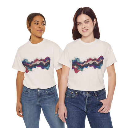 Nebula Space Art Graphic Tee Shirt
