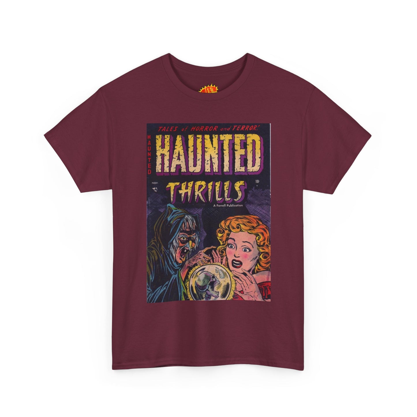 Haunted Thrills November Comic Tee Shirt *Multiple Colors*