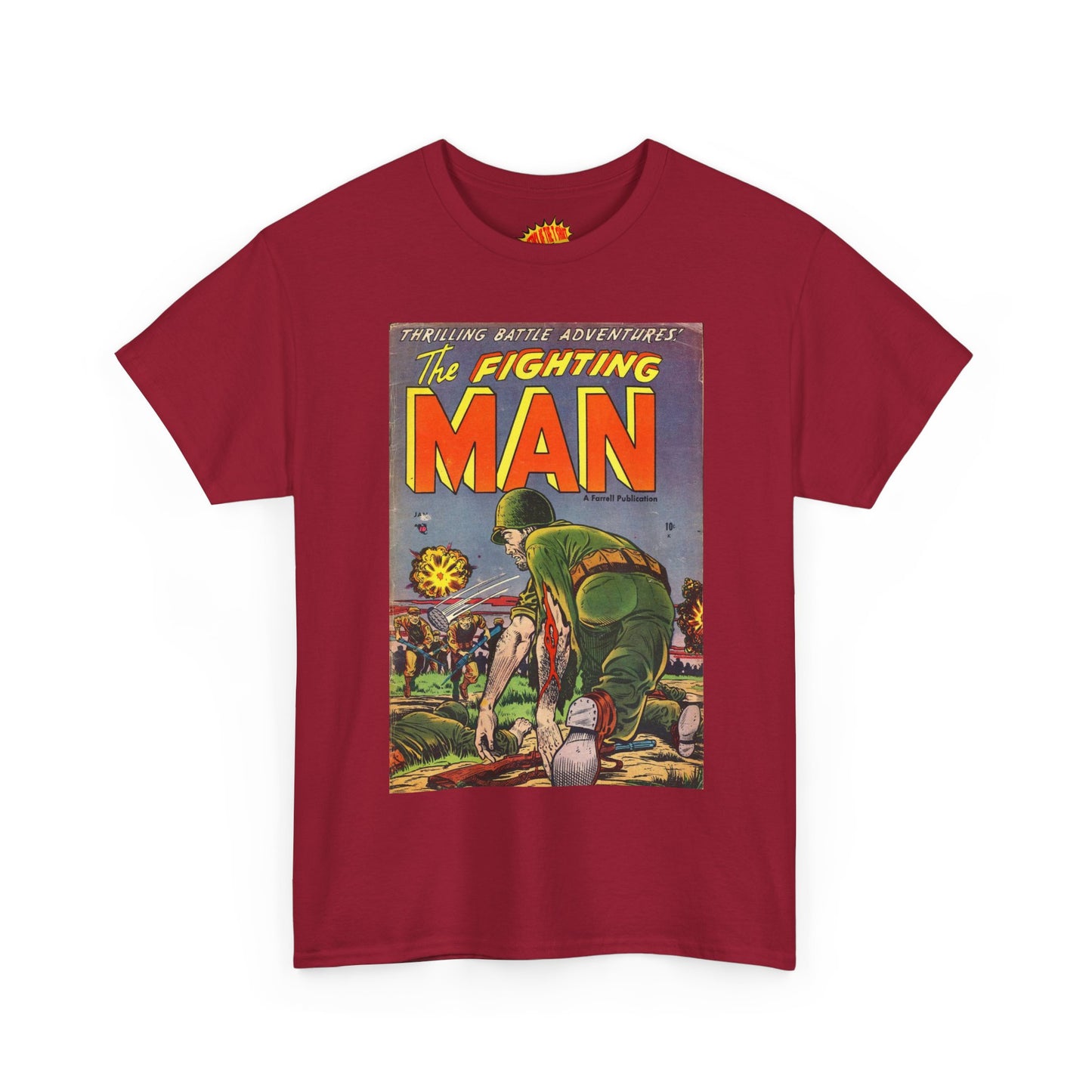 The Fighting Man January Comic Tee Shirt *Multiple Colors*