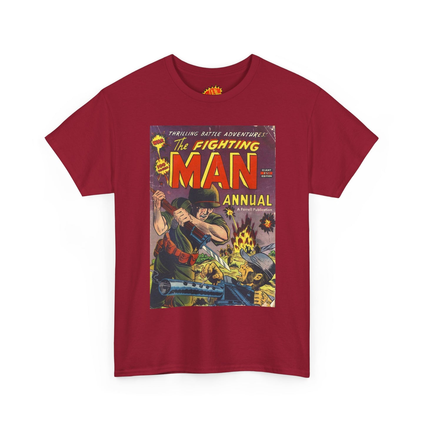 The Fighting Man Annual Comic Tee Shirt *Multiple Colors*